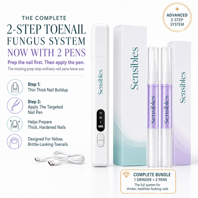 2-Step Toenail Fungus System (With 2 Refills)