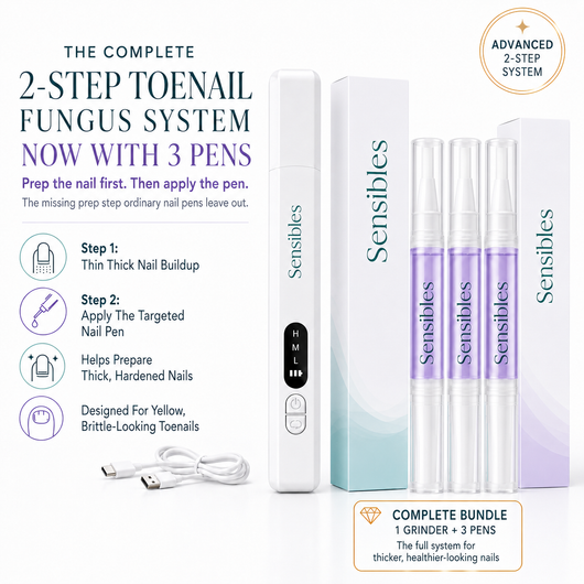 2-Step Toenail Fungus System (With 3 Refills)